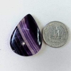 Purple Fluorite Cabochon