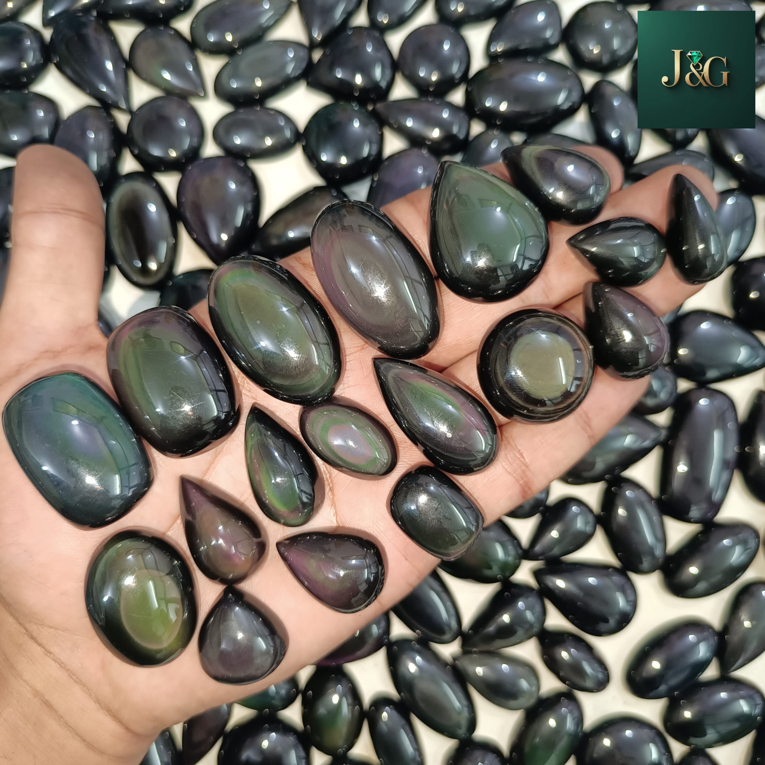 Rainbow Obsidian Cabochons – Wholesale Lots